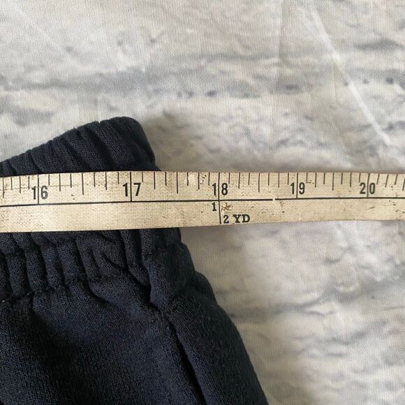 Fruit of the Loom men XL cotton blend pull on sweatpants black - Picture 9 of 9